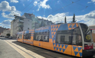 У Відні з’явився трамвай з унікальним українським дизайном. ФОТО