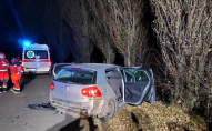 У Луцькому районі автомобіль злетів з дороги, водій та пасажири загинули