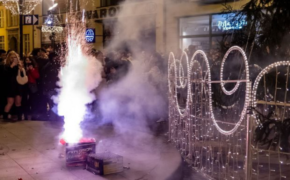 У Новорічну ніч по всій Польщі гасили сотні пожеж