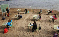 Коли хочеться йти на уроки: школа в Іспанії проводить уроки на пляжі. ФОТО