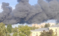 В російському місті спалахнула маштабна пожежа. ВІДЕО