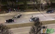Страшна ДТП на Соборності в Луцьку: авто перекинулось на дах