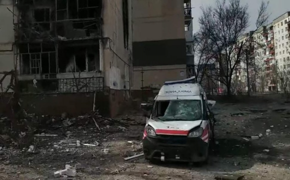 Росіяни обстріляли станцію медичної допомоги
