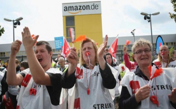 Працівники Amazon влаштовують  масові страйки у «чорну п'ятницю»