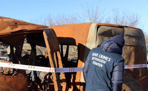 Росіяни розстріляли автобус з українцями у салоні: люди згоріли заживо. ФОТО