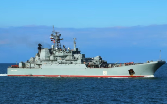 У Криму знищено десантний корабель рф