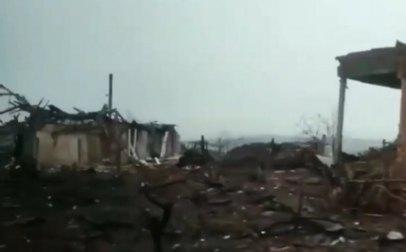Як окупанти зруйнували село на Харківщині. ВІДЕО
