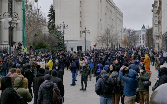 На Банковій мітингують проти вироку Стерненку. ФОТО