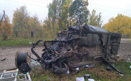 У Сумській області на міні підірвалося авто: є жертва та троє поранених. ФОТО