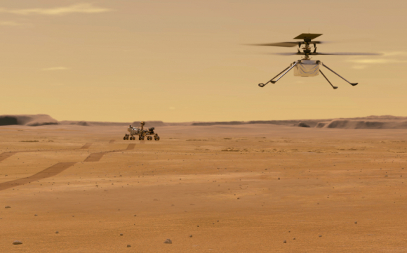 Дата і час старту першого польоту вертольота на Марсі: