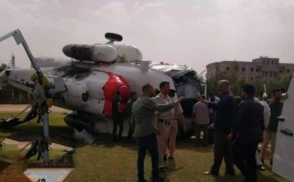 Розбився гелікоптер, який перевозив понад 8 мільйонів доларів