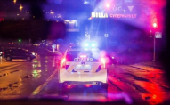 Вночі п'ять поліцейських авто влаштували погоню за водієм «Тойоти». ВІДЕО
