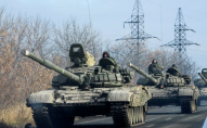 Українські військові знищили колону танків окупанта
