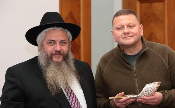 Головний рабин України благословив Залужного на перемогу