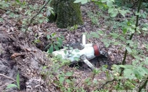 У лісі знайшли уламки російської ракети яка не розірвалась
