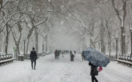 Сильний вітер та снігопад: в Україні оголошено штормове попередження