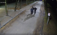 Камери зафіксували вандалів у луцькому парку: просять їх упізнати. ВІДЕО