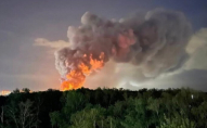 Росіяни атакували Житомирську область: виникла пожежа