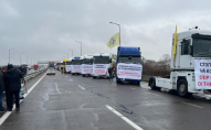 Українські перевізники у відповідь польським розпочали протест на кордоні