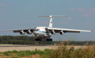 До Білорусі прилетіли 4 військово-транспортні літаки рф