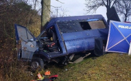 Мікроавтобус з українцями потрапив у ДТП в Польщі, є загиблі. ФОТО