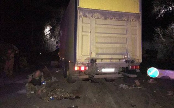 Водій вантажівки збив на смерть військового на блокпосту. ФОТО