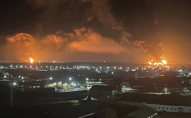 У російському місті сталася потужна пожежа на нафтобазі. ФОТО