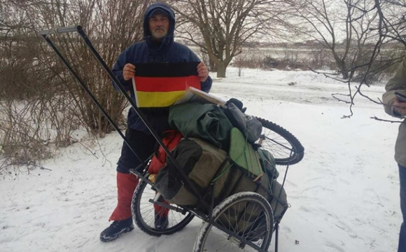 Український мандрівник пройшов пішки 1180 км
