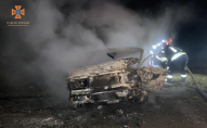 Смертельна ДТП: чоловік живцем згорів у власному авто. ФОТО