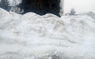 У Луцьку замість кучугури снігу зробили справжній витвір мистецтва. ФОТО