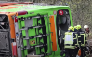 У Німеччині перекинувся пасажирський автобус: серед постраждалих є українці