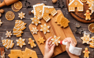 Рецепт дня:  новорічне імбирне печиво