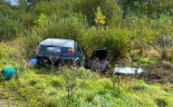 У селі водійка авто не впоралася із керуванням і з'їхала в кювет: загинула дитина