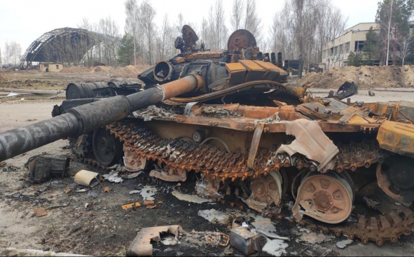Тероборона Волині знищила російський танк. ВІДЕО