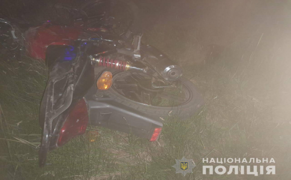 На Волині п'яний мотоцикліст потрапив ДТП: пасажир загинув