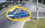 У Луцьку трапилася аварія за участі рейсового автобуса