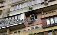 Пожежники врятували пухнастого жителя палаючої квартири. ФОТО
