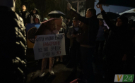 «Гроші на дрони, а не на бруківку»: у Луцьку люди вийшли на акцію протесту