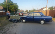 У Волинській області зіткнулися авто та мотоцикл: постраждала неповнолітня. ФОТО