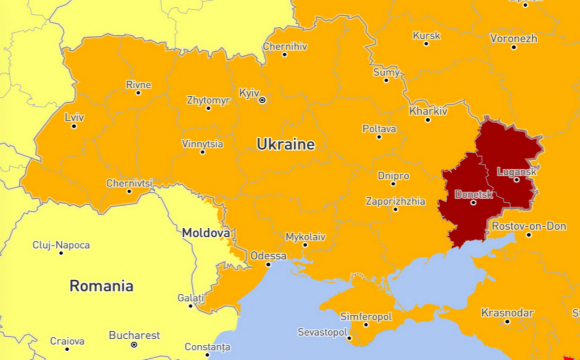 Україна - одна з найбільш небезпечних країн для подорожей у 2021 році