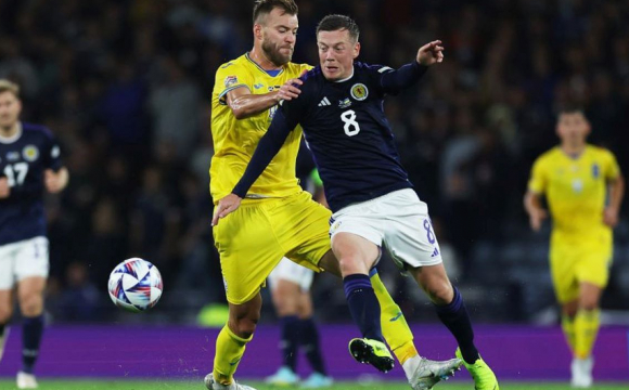 Збірна України розгромно програла Шотландії у Лізі націй УЄФА 