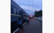 Під час руху загорівся поїзд Одеса-Ковель. ВІДЕО