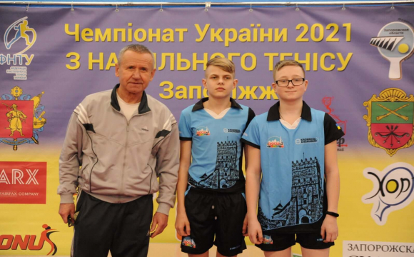 Юний волинянин здобув срібну медаль на чемпіонат України з тенісу настільного