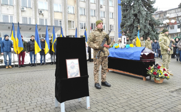 На Волині попрощалися із загиблим на війні Героєм. ФОТО