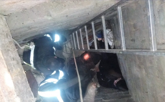 Дві жінки впали до триметрового підвалу