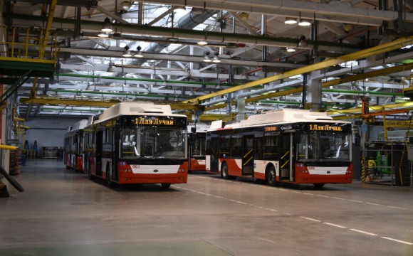 Луцьк отримав ще 4 новеньких тролейбуси. ФОТО