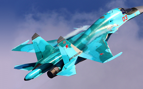 Українські зенітники збили над Ізюмом російський Су-34