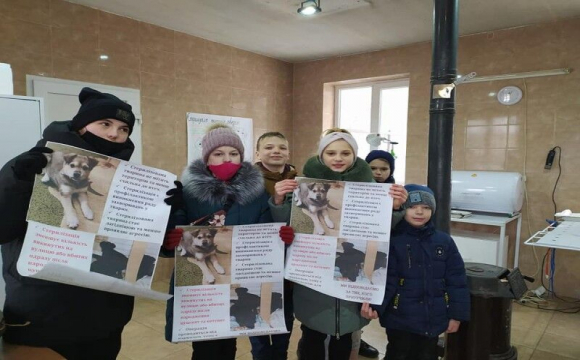 Учні луцької школи №26 допомогли безпритульним тваринам. ФОТО