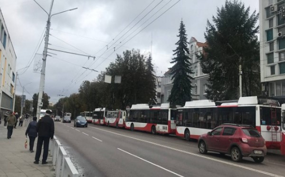 У Луцьку не їздять тролейбуси