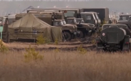 У Білорусі за 200 км від кордону з Волинню росіяни розгортають табір. ФОТО